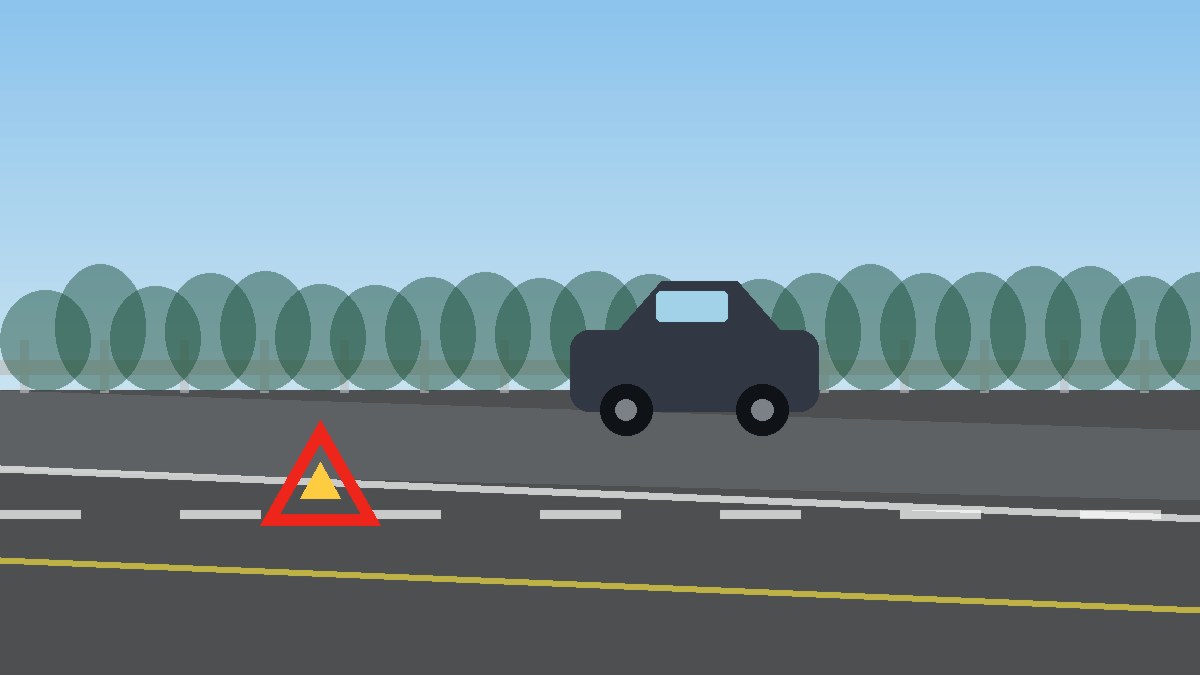 绍兴道路故障安全等待现场图